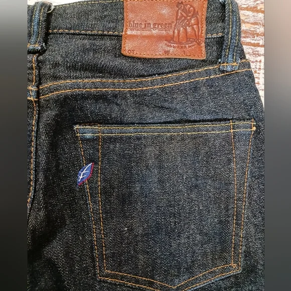 Blue In Green Exclusive Version Syoaiya Made In Japan Jeans Size 30" x 35.5"